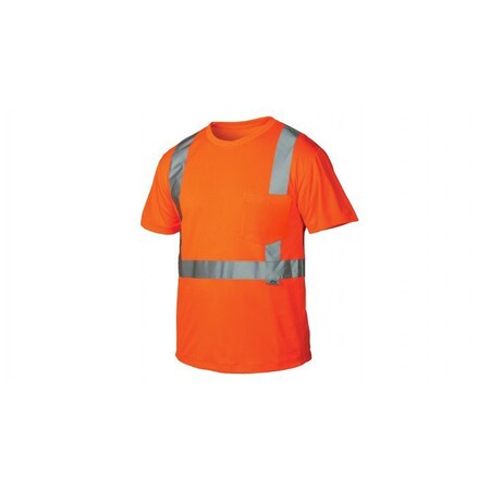 Pyramex - T-Shirt - Hi-Vis Orange T-Shirt - Size Medium RTS2120M